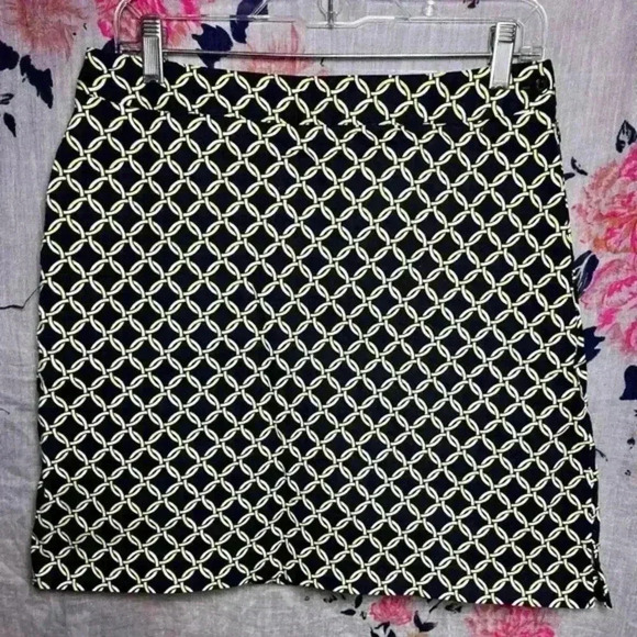 Ep Pro Golf Skort Skirt BLK  Chain Geometric
Print UPF‎ 50 Women’s Size 10 - Picture 1 of 6